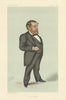 VANITY FAIR SPY CARTOON Richard Proctor 'Astronomy'. Astronomer 1883 old print
