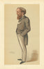 VANITY FAIR SPY CARTOON Evelyn Ashley 'Palmerston's Secretary' Politicians 1883