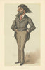 VANITY FAIR SPY CARTOON Hubert von Herkomer 'Painter, Sculptor, Blacksmith' 1884