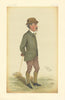 VANITY FAIR SPY CARTOON Shipley Erskine, Lord Cardross 'Horsey' Racing 1884