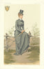 VANITY FAIR SPY CARTOON Elisabeth 'HIM the Empress of Austria'. Grimm 1884