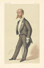 VANITY FAIR SPY CARTOON 'Alfred' Charles Freiherr de Rothschild. Finance 1884