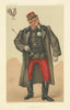 VANITY FAIR SPY CARTOON Henri d'Orléans, Duc D'Aumale 'The Orleans Family' 1884