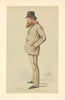 VANITY FAIR SPY CARTOON Wilfrid or Wilfred Scawen Blunt 'a prophet' 1885 print