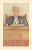 VANITY FAIR SPY CARTOON Sir Joseph William Chitty 'The Umpire'. Judge Law 1885