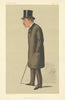 VANITY FAIR SPY CARTOON Thomas Hay Sweet Escott 'the Fortnightly Review' 1885