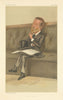 VANITY FAIR SPY CARTOON Justin McCarthy 'Irish history'. Journalist 1885 print