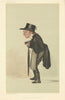 VANITY FAIR SPY CARTOON Benjamin Harrison '…Revised Version of the Bible' 1885