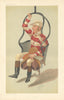 VANITY FAIR SPY CARTOON Tom Cannon Sr. Horse Racing. Jockey 1885 old print
