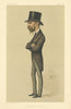 VANITY FAIR SPY CARTOON Paul Lessar 'The Affghan frontier' Diplomats. Ape 1885