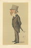 VANITY FAIR SPY CARTOON Georg von Staal 'The Russian Ambassador'. Ape 1885