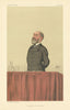 VANITY FAIR SPY CARTOON Frederic Harrison 'An Apostle of Positivism' Jurist 1886