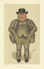 VANITY FAIR SPY CARTOON Joseph Arch 'agricultural labourer' Trade Unionist 1886