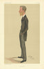 VANITY FAIR SPY CARTOON Lord Edward Cavendish 'a good fellow' Sussex 1886
