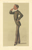 VANITY FAIR SPY CARTOON Sidney Herbert 'Croydon' Surrey. By Ape 1886 old print