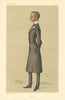 VANITY FAIR SPY CARTOON Col Francis Charles Hughes-Hallett 'Rochester' MP 1886