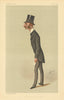 VANITY FAIR SPY CARTOON Hugh Fortescue. 'The Devon & Somerset'. Ebrington 1887
