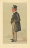 VANITY FAIR SPY CARTOON George Pitt-Lewis QC 'Barnstaple' Law 1887 old print