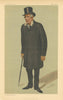 VANITY FAIR SPY CARTOON Henry Barkly 'The Cape of Good Hope' South Africa 1887