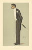 VANITY FAIR SPY CARTOON Henry Manners 'Lord Salisbury's Manners' Rutland 1887