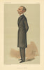 VANITY FAIR SPY CARTOON Morrell Mackenzie 'Disease of the Throat' Doctor 1887