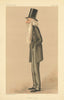 VANITY FAIR SPY CARTOON John Francis Holcombe Read 'Father Time'. Finance 1888