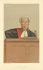 VANITY FAIR SPY CARTOON Sir John Charles Day '2nd Commissioner' Judge. Law 1888