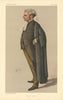 VANITY FAIR SPY CARTOON Robert Bannatyne Finlay QC 'hard head' Law. By Ape 1888