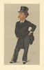 VANITY FAIR SPY CARTOON Thomas Gibson Bowles 'Tommy' Newspapers 1889 old print