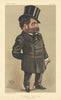 VANITY FAIR SPY CARTOON Edward Pigott 'Examiner of Plays' Stage licensing 1890