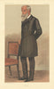 VANITY FAIR SPY CARTOON Stewart Pixley 'Bullion' Finance 1890 old print