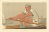 VANITY FAIR SPY CARTOON Stanley Muttlebury 'One of the Presidents' Rowing 1890