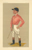 VANITY FAIR SPY CARTOON James Woodburn. Jockeys 1890 old antique print picture