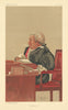 VANITY FAIR SPY CARTOON Roland Vaughan Williams 'The Mandarin' Judge. Quiz 1890
