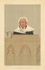 VANITY FAIR SPY CARTOON Justice Wright 'He declined a Knighthood…' Judge 1891