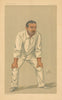 VANITY FAIR SPY CARTOON Albert Neilson Hornby 'Monkey' Cricket. Fielder 1891