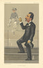 VANITY FAIR SPY CARTOON Jan Marie Constantin van Beers 'The Modern Wiertz' 1891