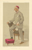 VANITY FAIR SPY CARTOON George Frederic Watts 'He paints portraits & ideas' 1891