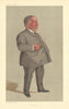 VANITY FAIR SPY CARTOON Jabez Spencer Balfour 'Burnley'. Fraudster 1892 print