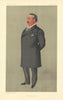 VANITY FAIR SPY CARTOON Edward Lloyd 'English tenor' Theatre Music. By Lib 1892