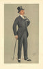 VANITY FAIR SPY CARTOON Col William Cornwallis-West 'Denbighshire' Wales 1892