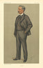 VANITY FAIR SPY CARTOON Clement Nugent Jackson 'Jacky' Athletics Academic 1892