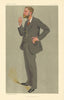 VANITY FAIR SPY CARTOON Walter Herries Pollock 'The Saturday Review' Editor 1892