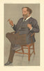 VANITY FAIR SPY CARTOON Joseph William Comyns Carr 'An Art Critic' Writer 1893