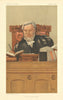 VANITY FAIR SPY CARTOON Henry Charles Lopes 'An Old Fashioned Judge' 1893