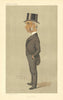 VANITY FAIR SPY CARTOON Herbert Cozens-Hardy 'North Norfolk' MP 1893 old print