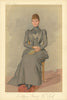 VANITY FAIR SPY CARTOON HSH the Princess Victoria Mary of Teck. Ladies 1893