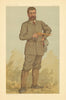 VANITY FAIR SPY CARTOON Walter Winans 'The Record Revolver Shot' Game 1893