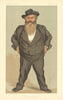 VANITY FAIR SPY CARTOON William Allan 'The Gateshead Giant'. Politics 1893