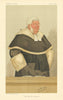 VANITY FAIR SPY CARTOON Lewis William Cave 'That won't do you know' Judge 1893